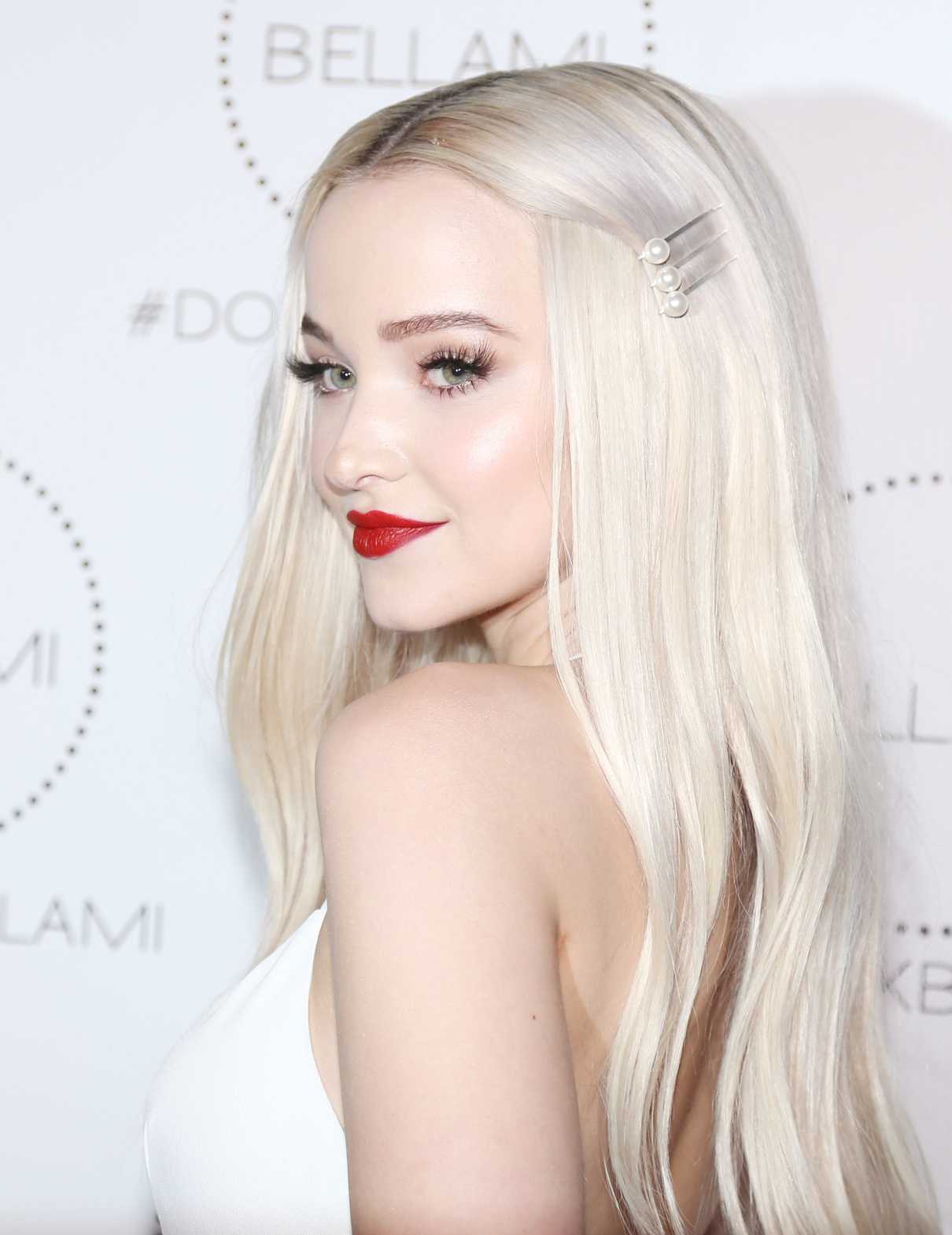 Dove Cameron at the Dove x BELLAMI Collection Launch Party in Culver City 12/02/2017-3