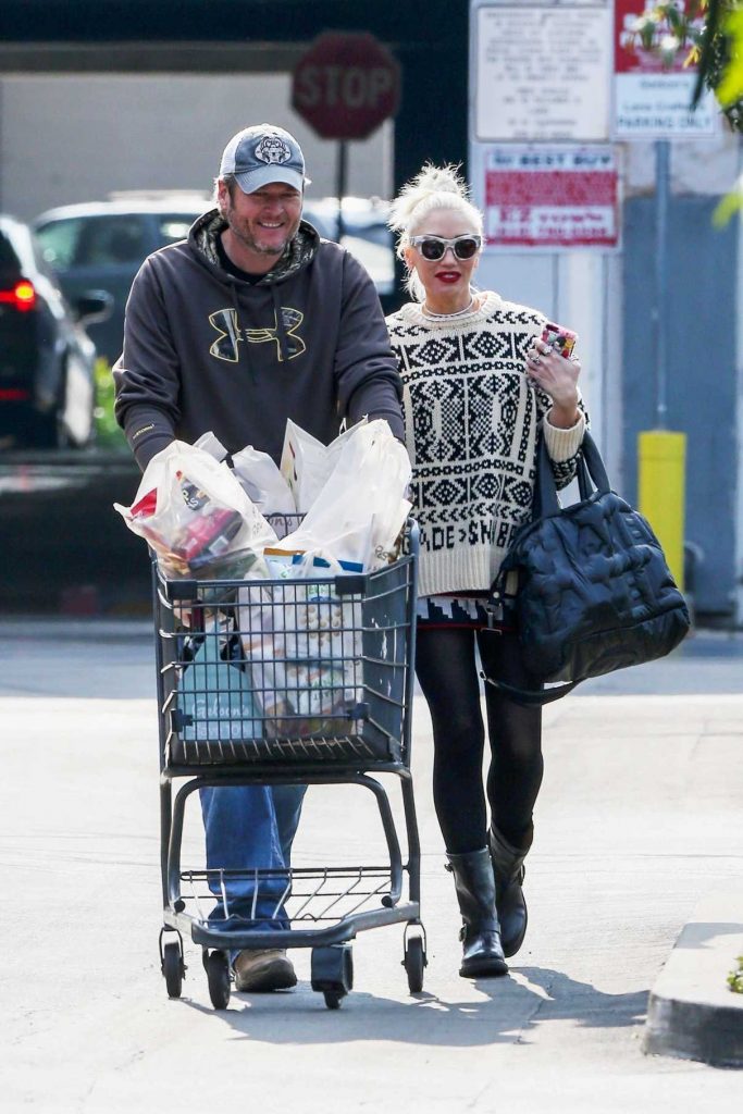 Gwen Stefani Goes Shopping at Gelson's Supermarket in Los Angeles 12/17/2017-1