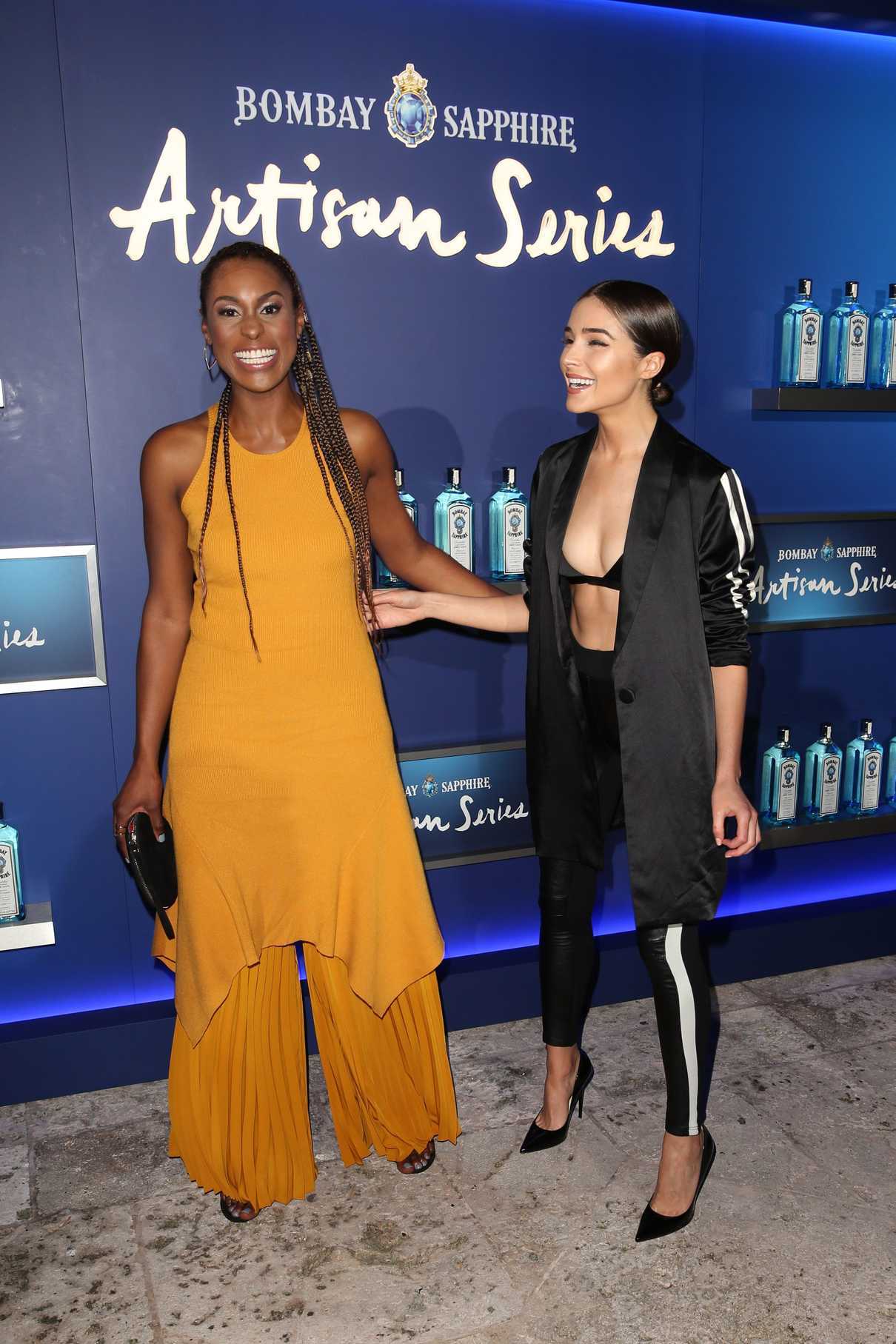 Issa Rae at the 8th Annual Bombay Sapphire Artisan Series Finale in Miami 12/08/2017-3