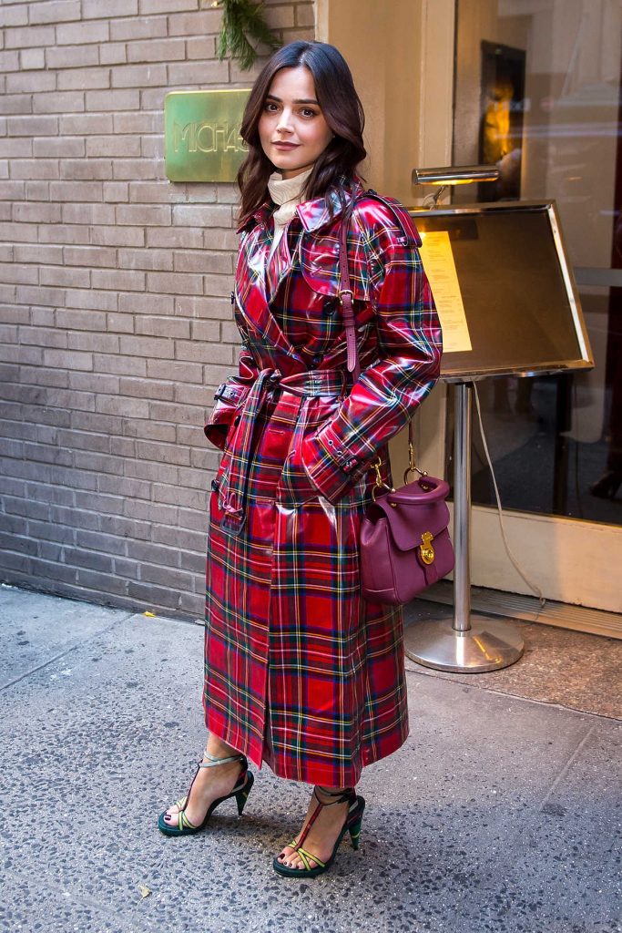 Jenna Coleman Arrives at Cosmo's 100 Most Powerful Women Luncheon in New York City 12/11/2017-1