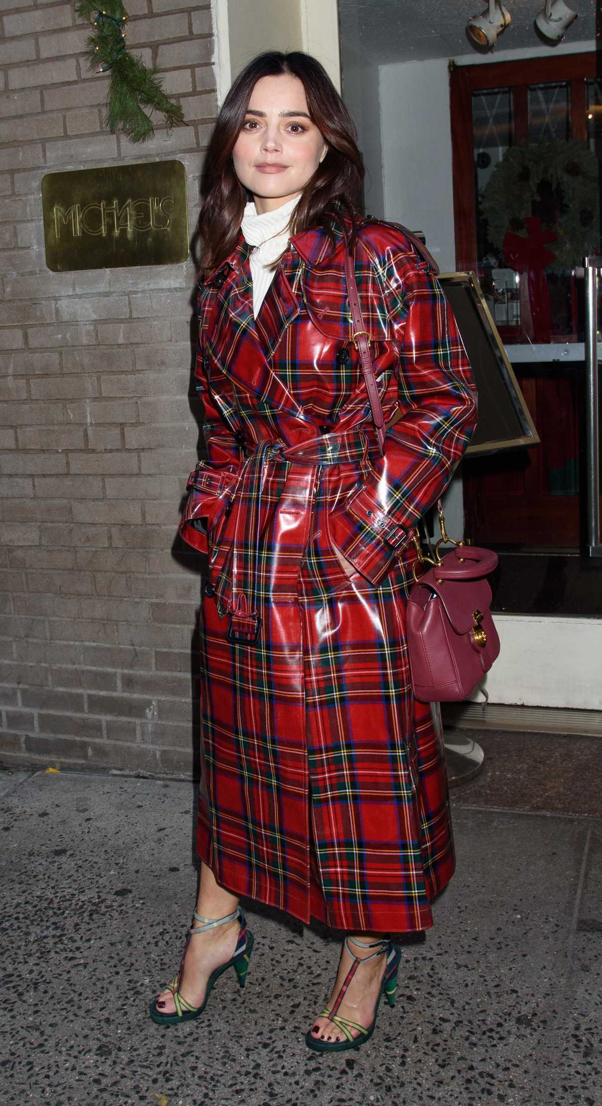 Jenna Coleman Arrives at Cosmo's 100 Most Powerful Women Luncheon in New York City 12/11/2017-2