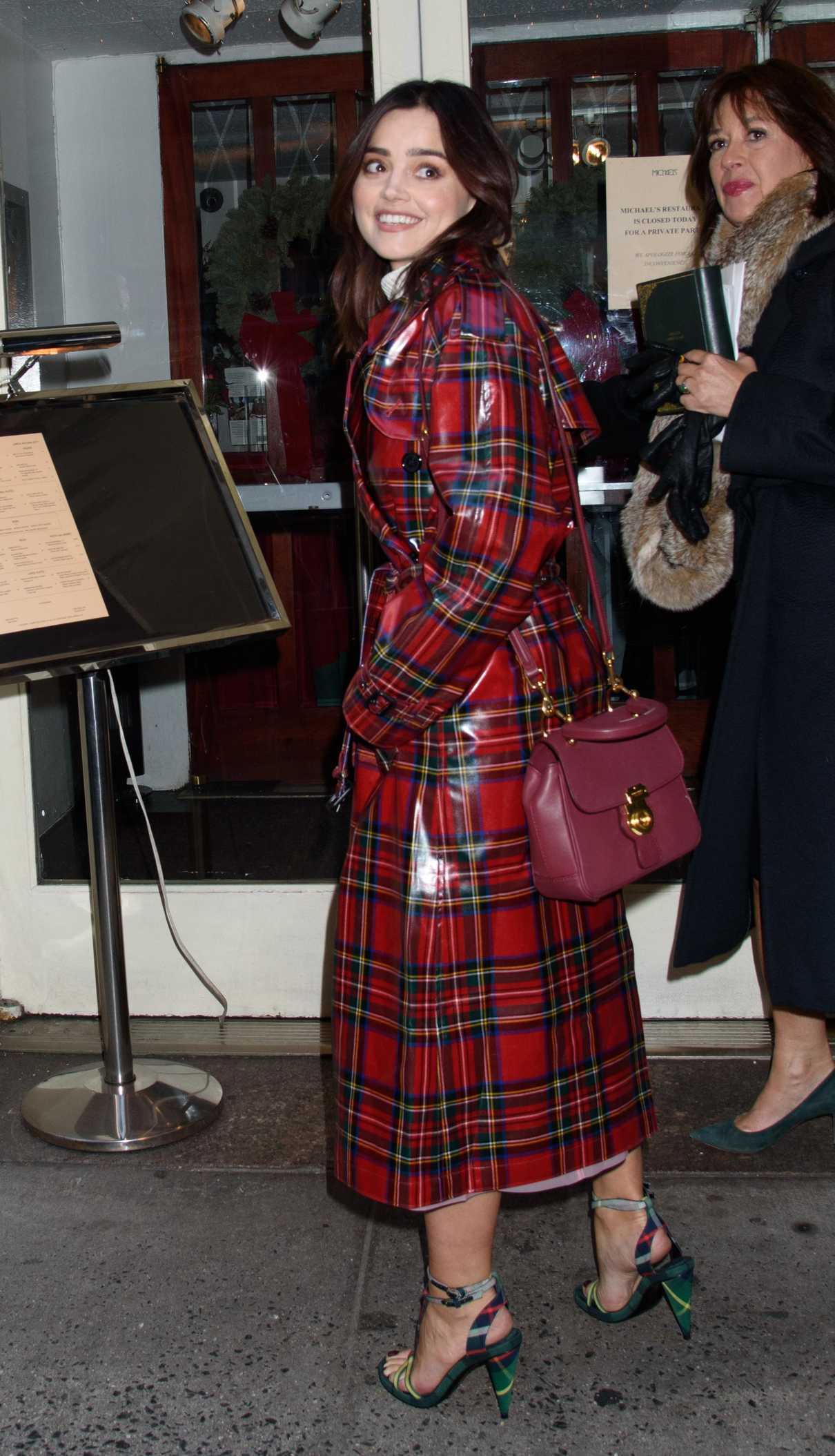 Jenna Coleman Arrives at Cosmo's 100 Most Powerful Women Luncheon in New York City 12/11/2017-5