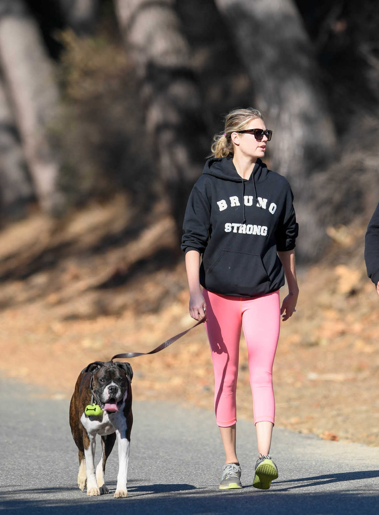 Kate Upton Out on a Hike with Her Dog in LA 12/19/2017-2