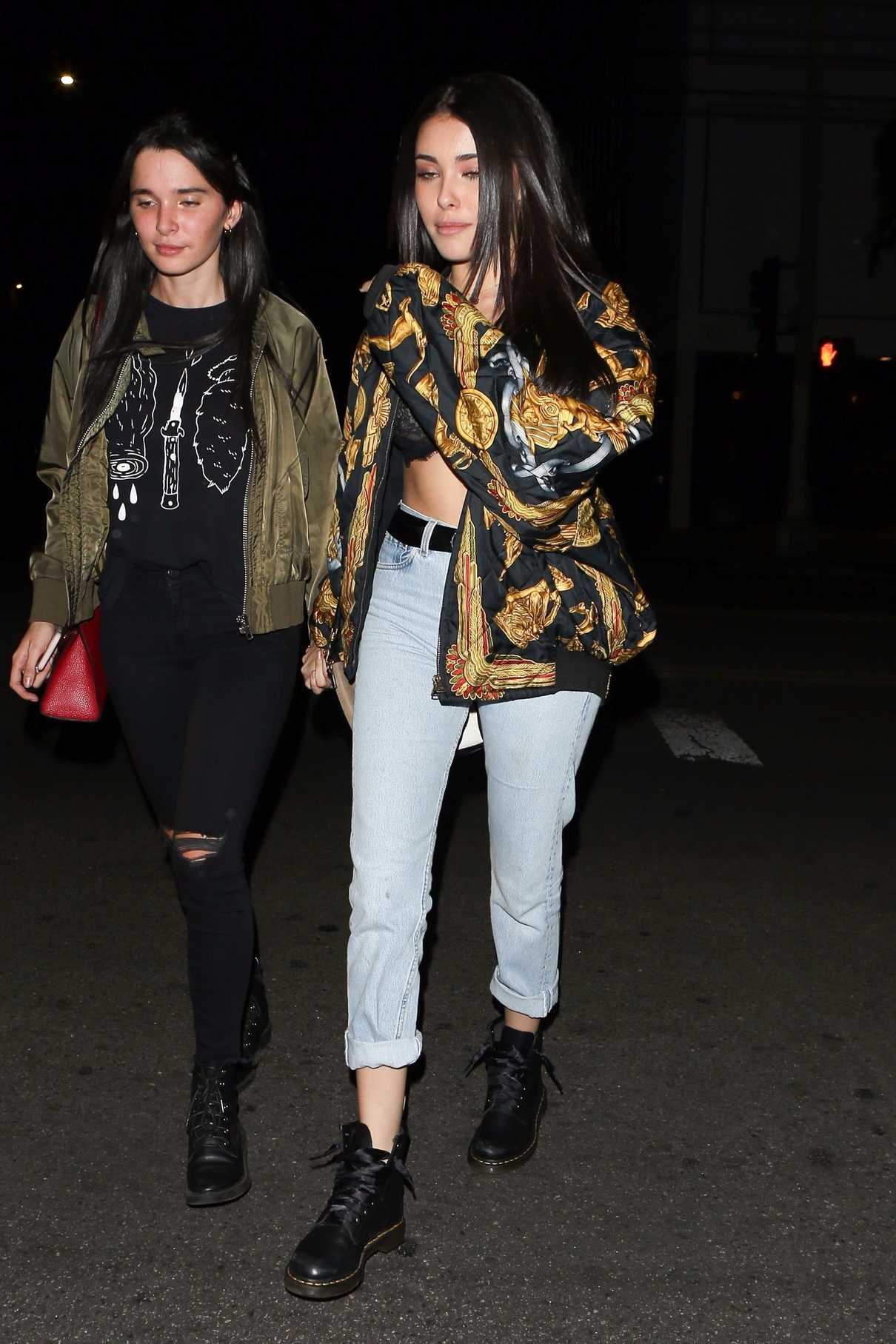Madison Beer Arrives Poppy Night Club in West Hollywood 12/14/2017-3