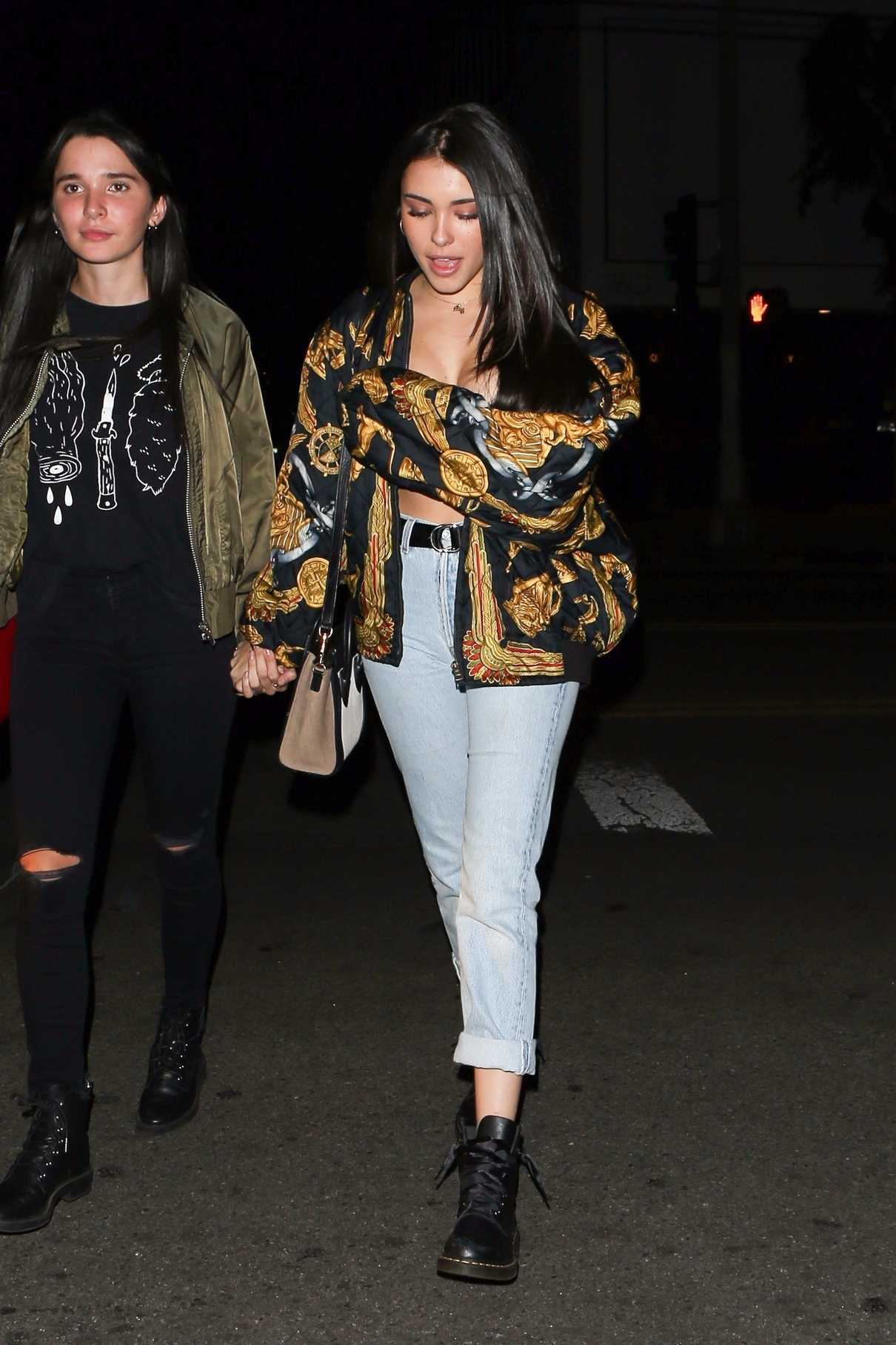 Madison Beer Arrives Poppy Night Club in West Hollywood 12/14/2017-5