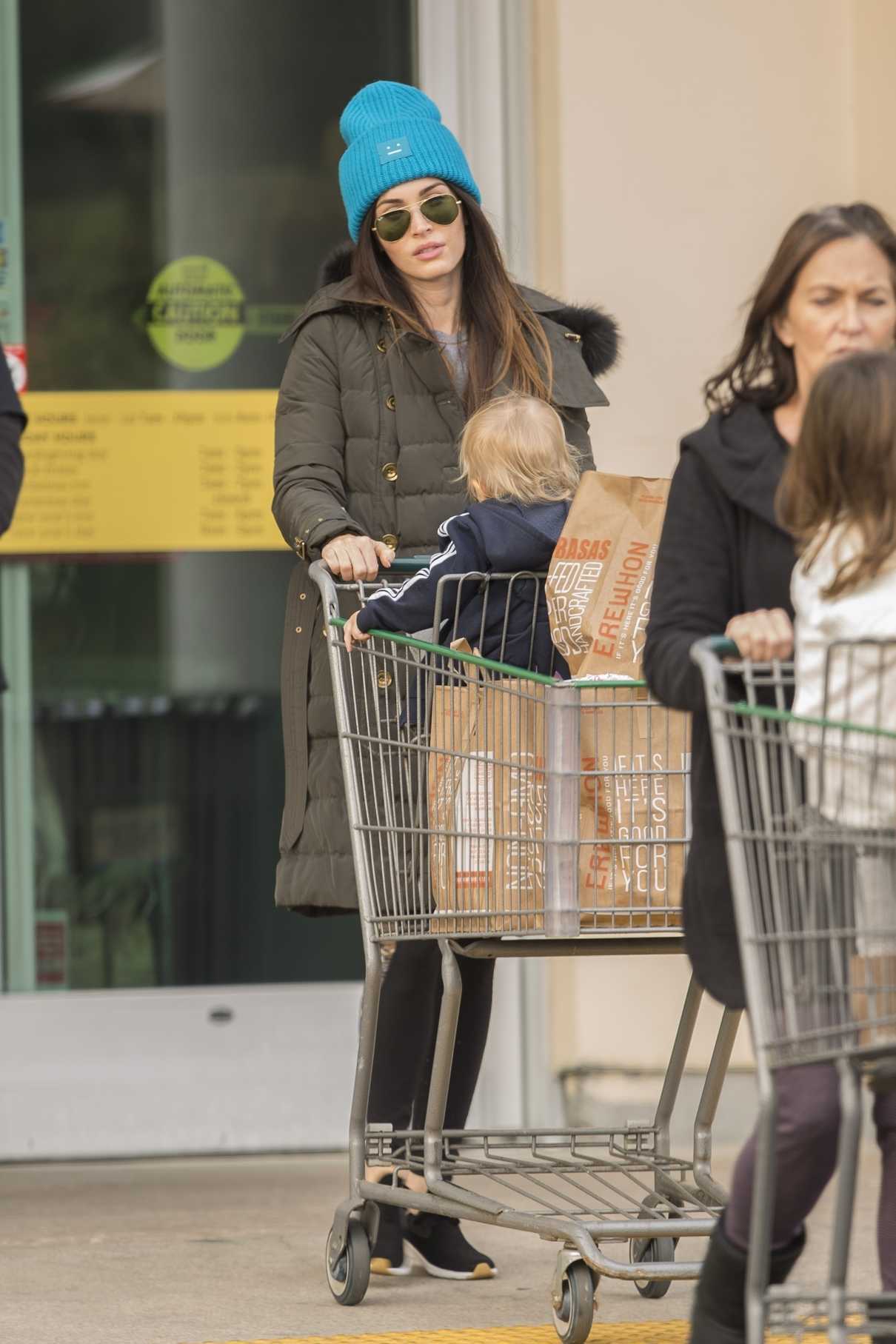 Megan Fox Goes Shopping at an Organic Grocery Store in Los Angeles 12/23/2017-3