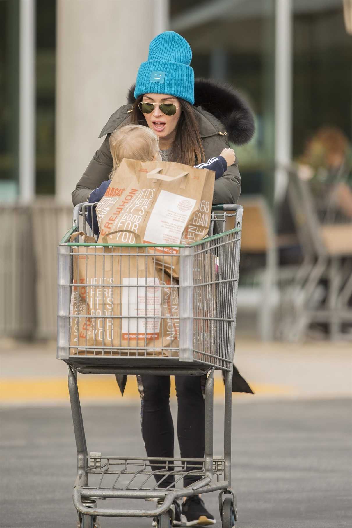 Megan Fox Goes Shopping at an Organic Grocery Store in Los Angeles 12/23/2017-5