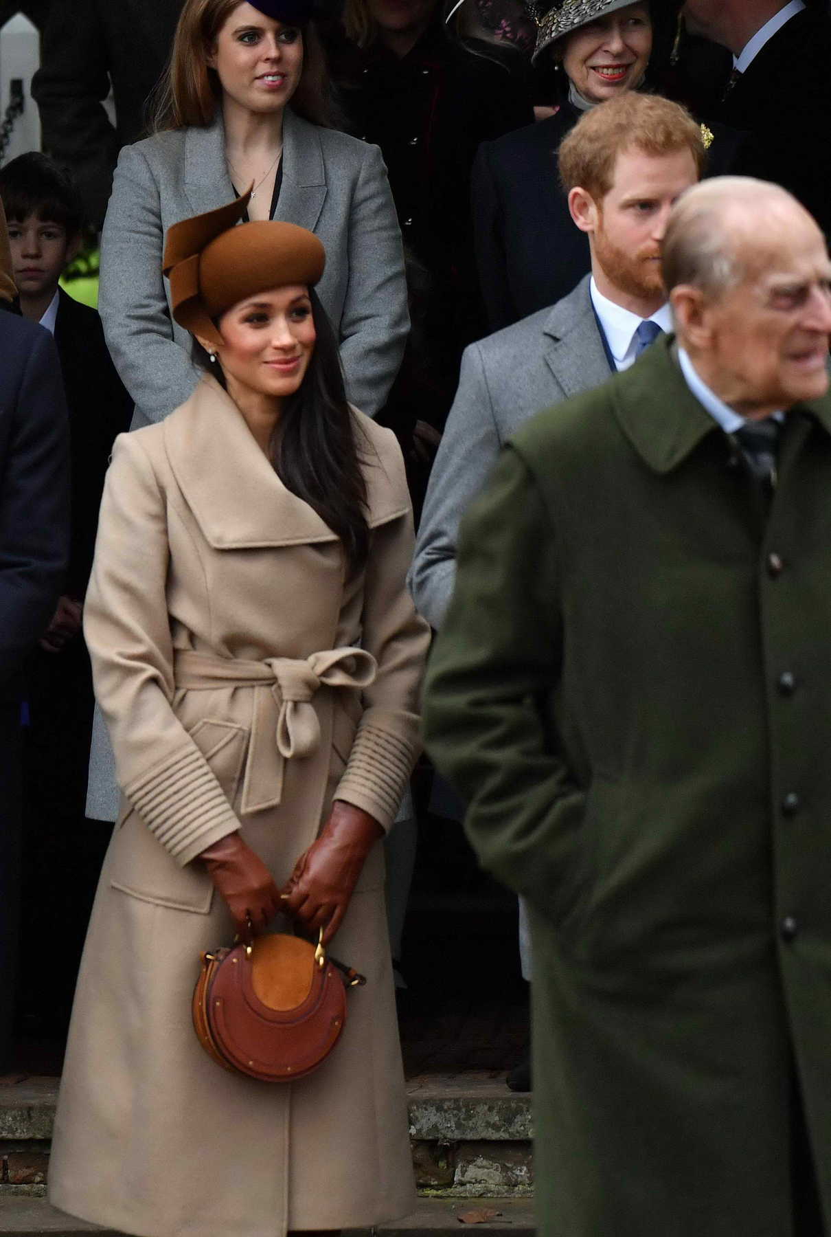 Meghan Markle Arrives at the Church of St Mary Magdalene in King's Lynn 12/25/2017-5