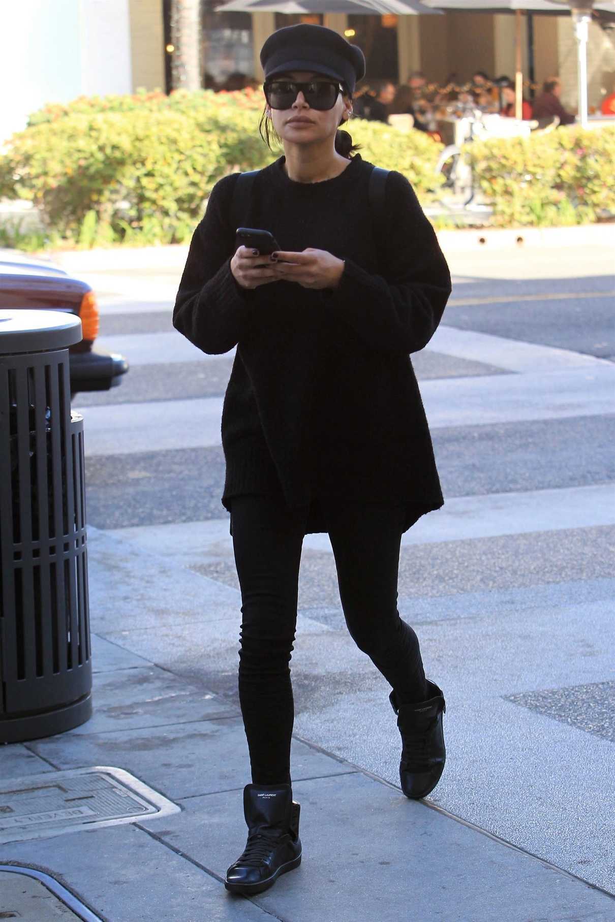 Naya Rivera Leaves a Salon in Beverly Hills 12/28/2017-5