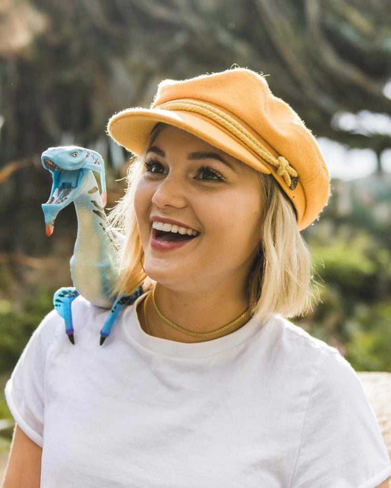 Olivia Holt Visits Disney’s Animal Kingdom at Disney World in Lake