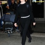 Rose McGowan Was Seen at LAX Airport in Los Angeles 12/04/2017