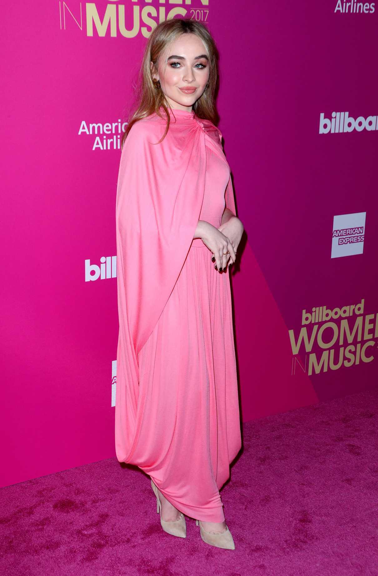 Sabrina Carpenter at Billboard Women in Music in Los Angeles 11/30/2017-3