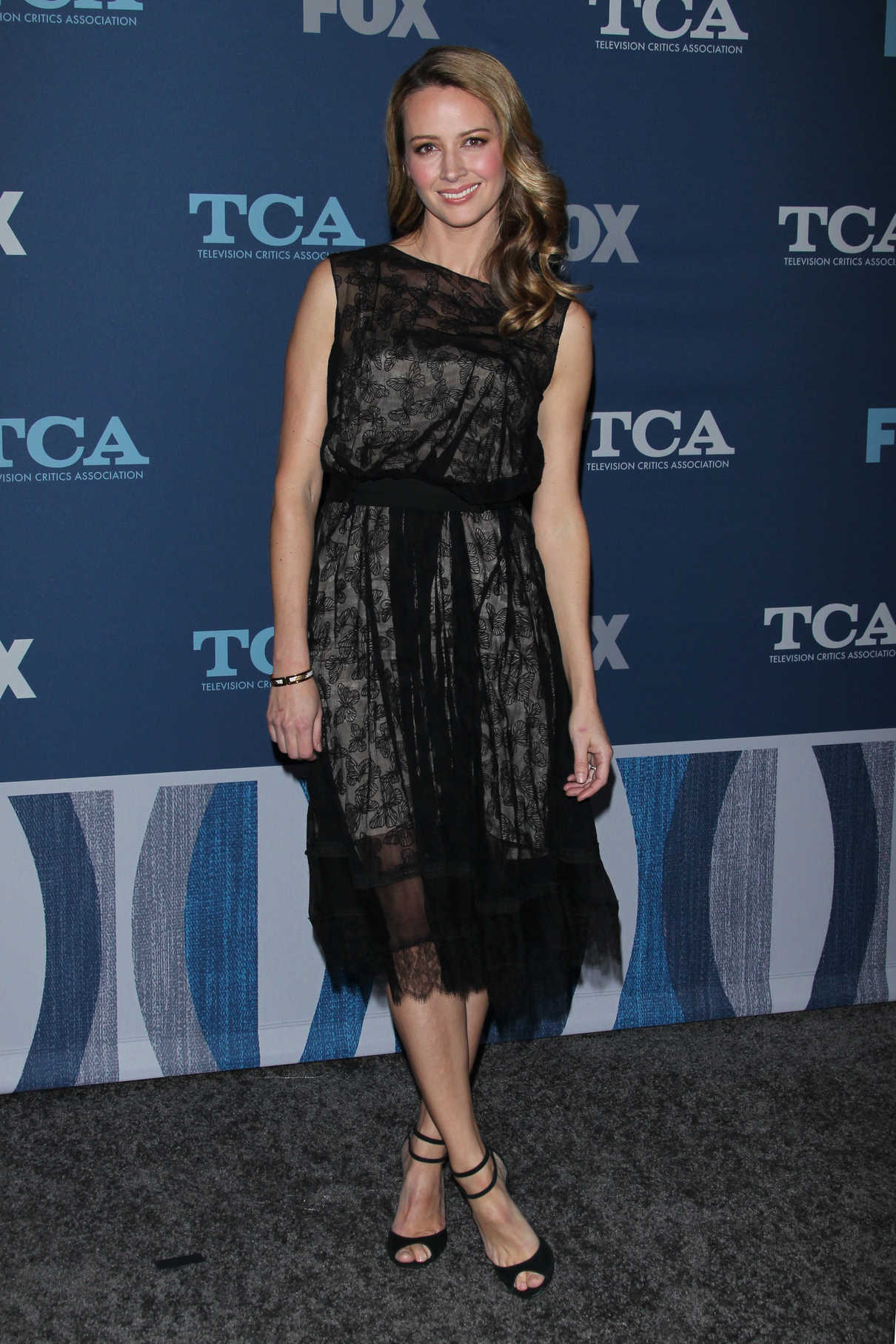 Amy Acker at the Fox Winter TCA 2018 All-Star Party in Pasadena 01/04