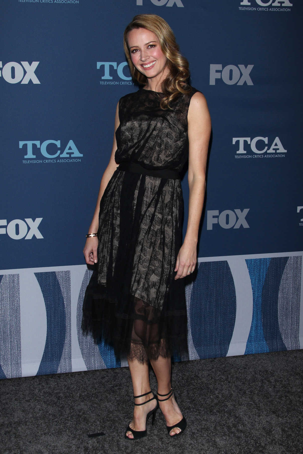 Amy Acker at the Fox Winter TCA 2018 All-Star Party in Pasadena 01/04