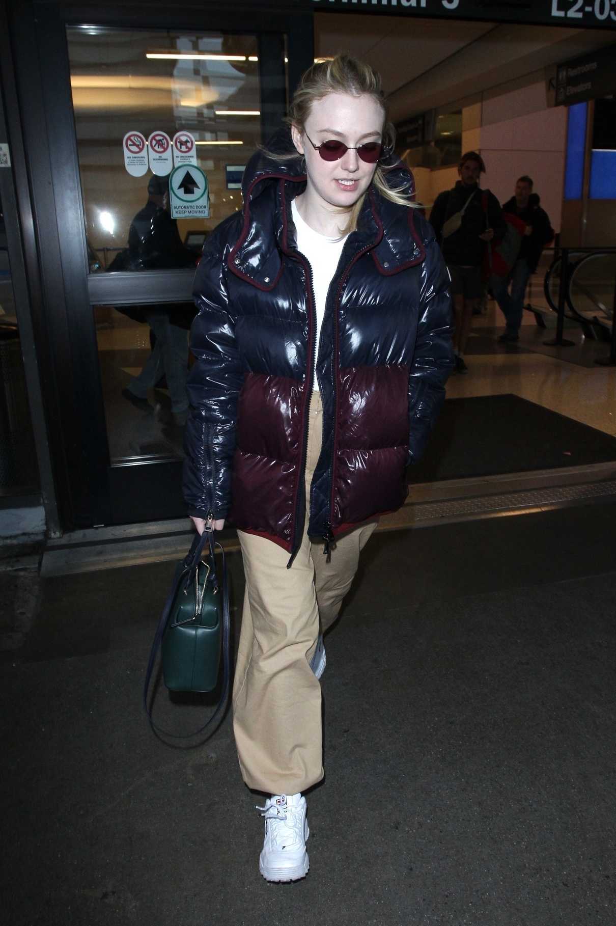 Dakota Fanning Was Spotted at LAX Airport in LA 01/20/2018-2