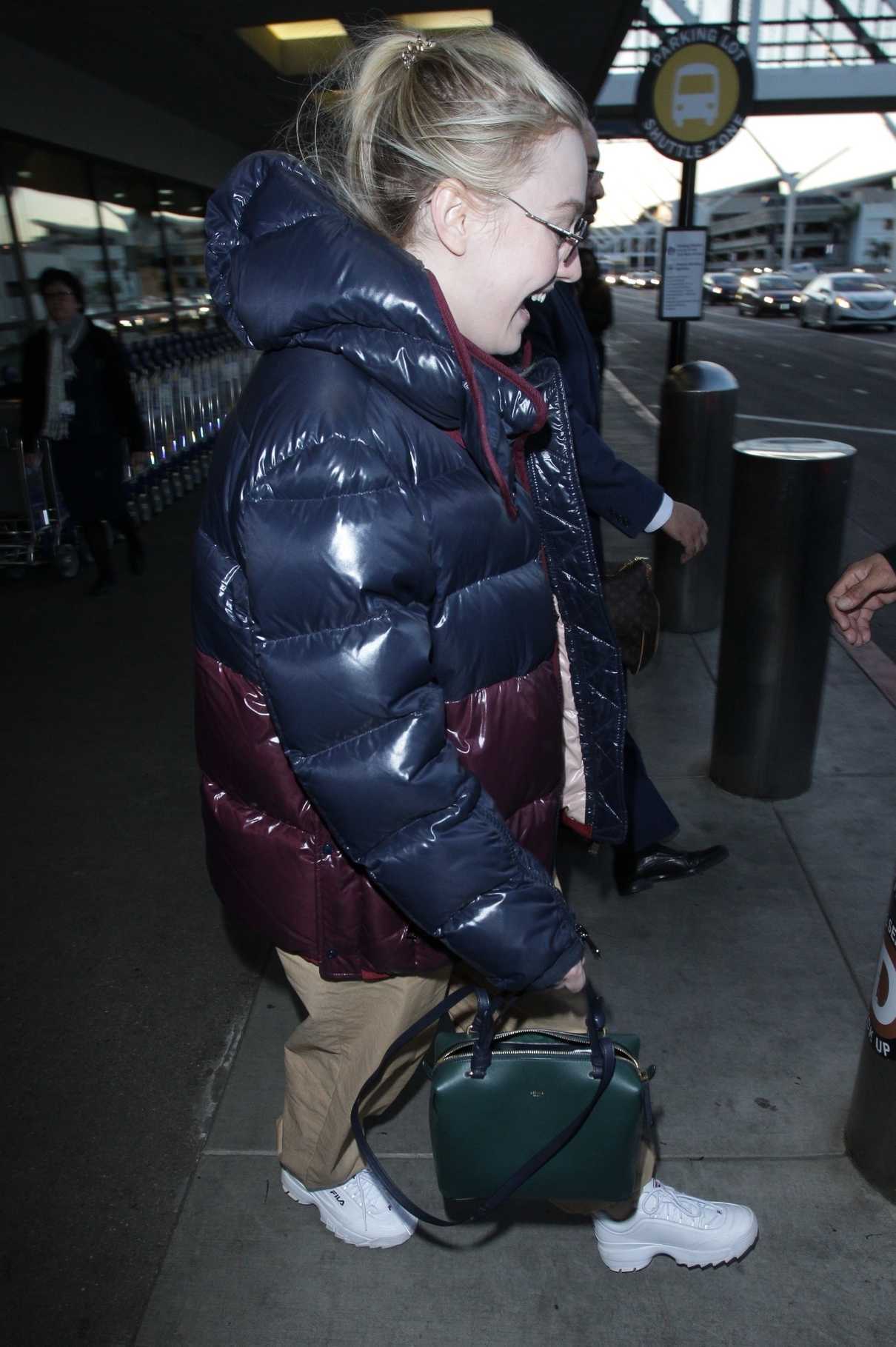 Dakota Fanning Was Spotted at LAX Airport in LA 01/20/2018-5