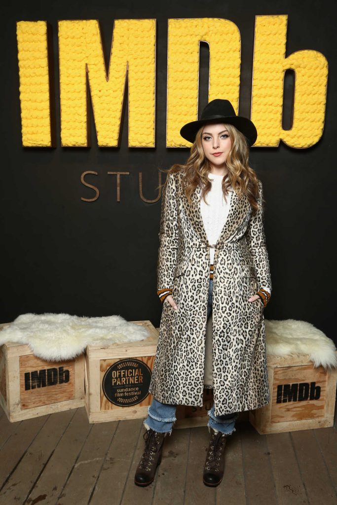 Elizabeth Gillies Attends the IMDb Studios During the Sundance Film Festival in Park City 01/20/2018-1