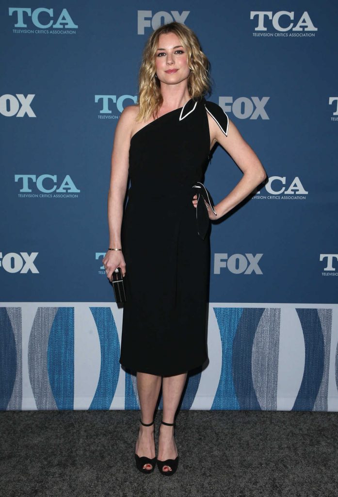 Emily VanCamp at the Fox Winter TCA 2018 All-Star Party in Pasadena 01/04/2018-1