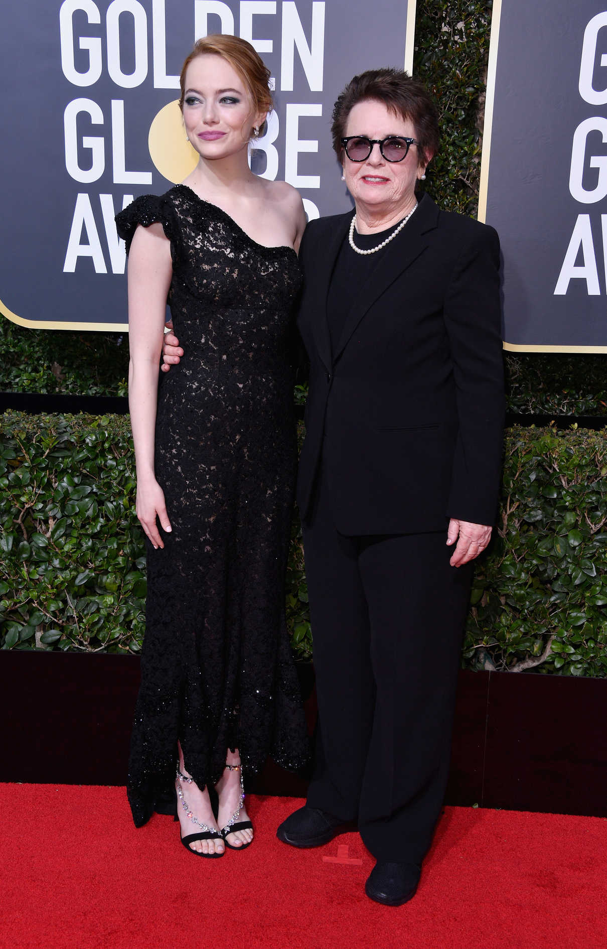 Emma Stone at the 75th Annual Golden Globe Awards in Beverly Hills 01/07/2018-2