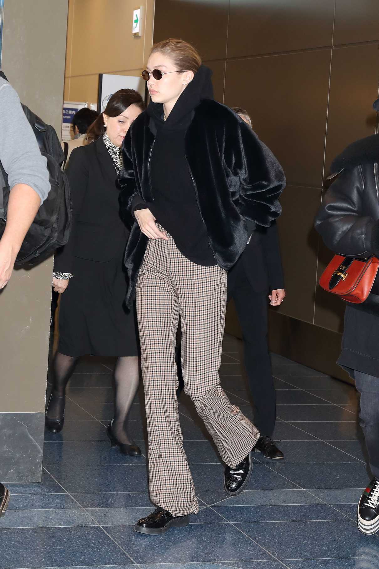 Gigi Hadid Was Spotted at Haneda International Airport in Tokyo 01/26/2018-4