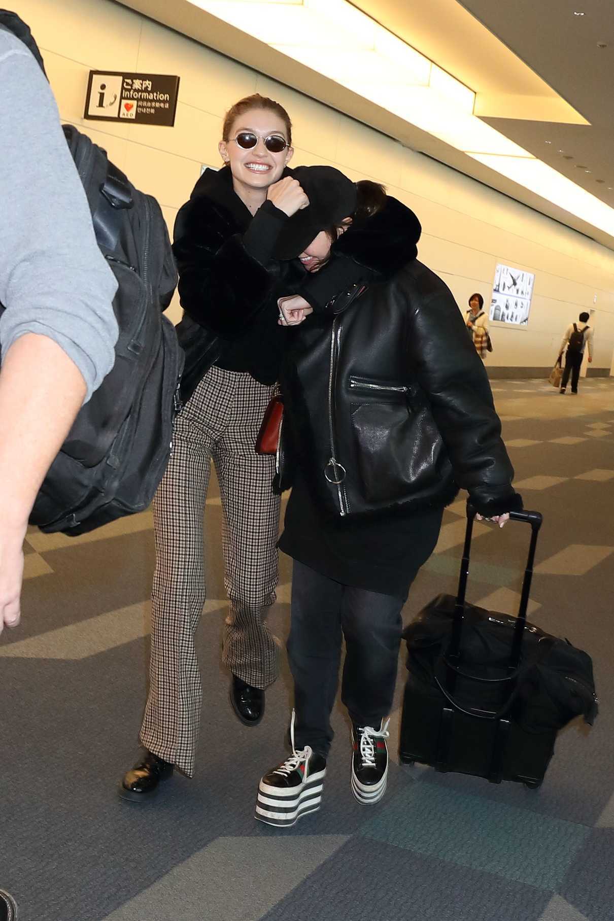 Gigi Hadid Was Spotted at Haneda International Airport in Tokyo 01/26/2018-5