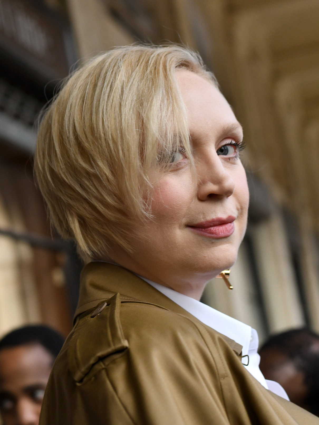 Gwendoline Christie Arrives at the Louis Vuitton Menswear Fashion Show During the Paris Fashion Week in Paris 01/18/2018-5