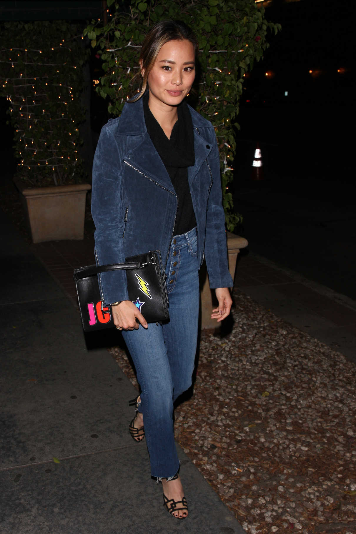 Jamie Chung Has a Dinner at Madeo Italian Restaurant in West Hollywood 01/18/2018-2