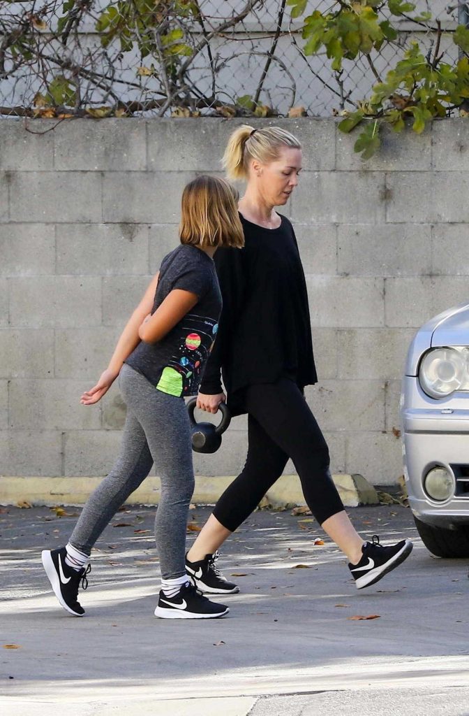 Jennie Garth Does a Personal Training Class in Studio City 01/02/2018-1
