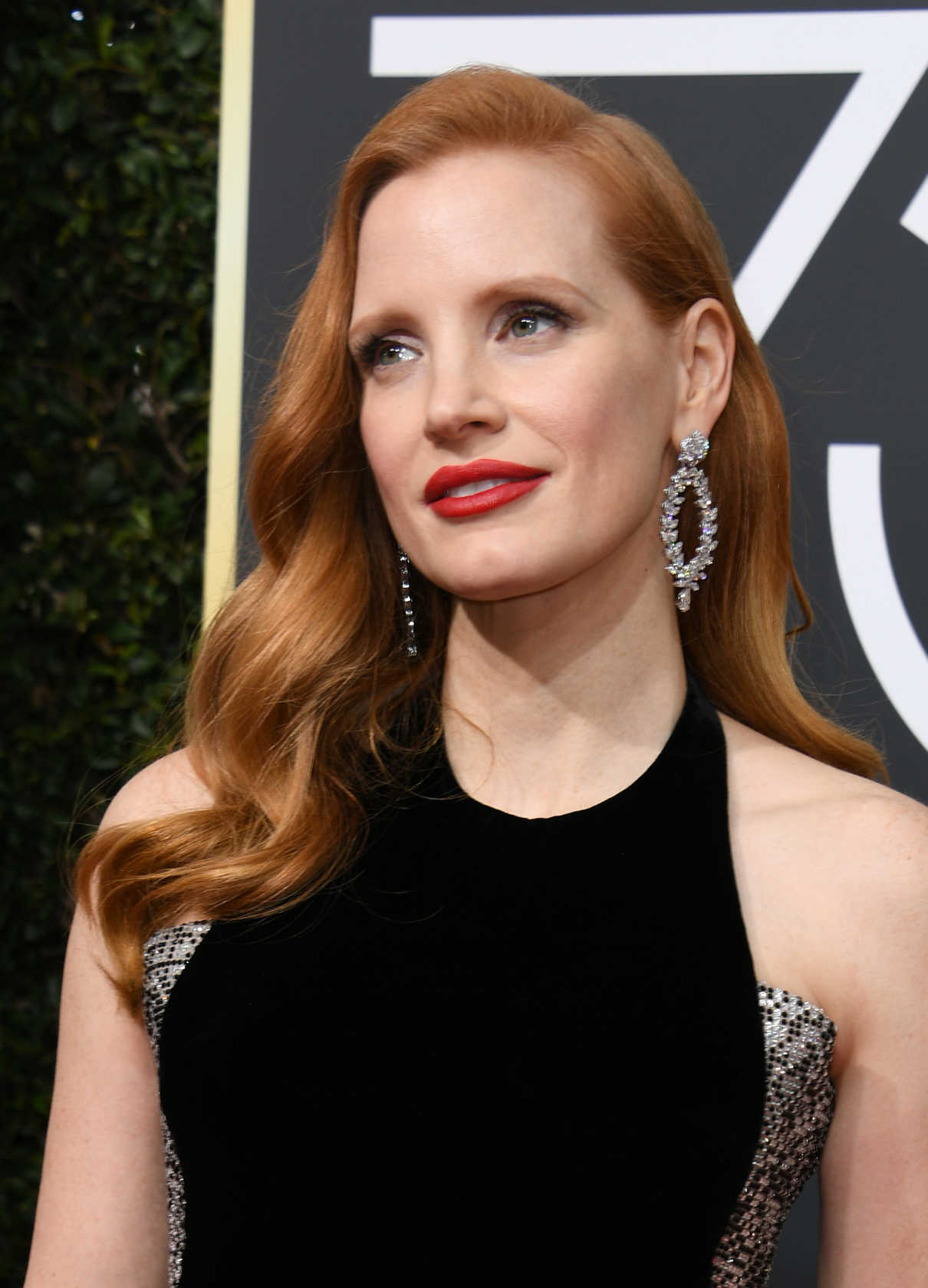 Jessica Chastain at the 75th Annual Golden Globe Awards in Beverly Hills 01/07/2018-5