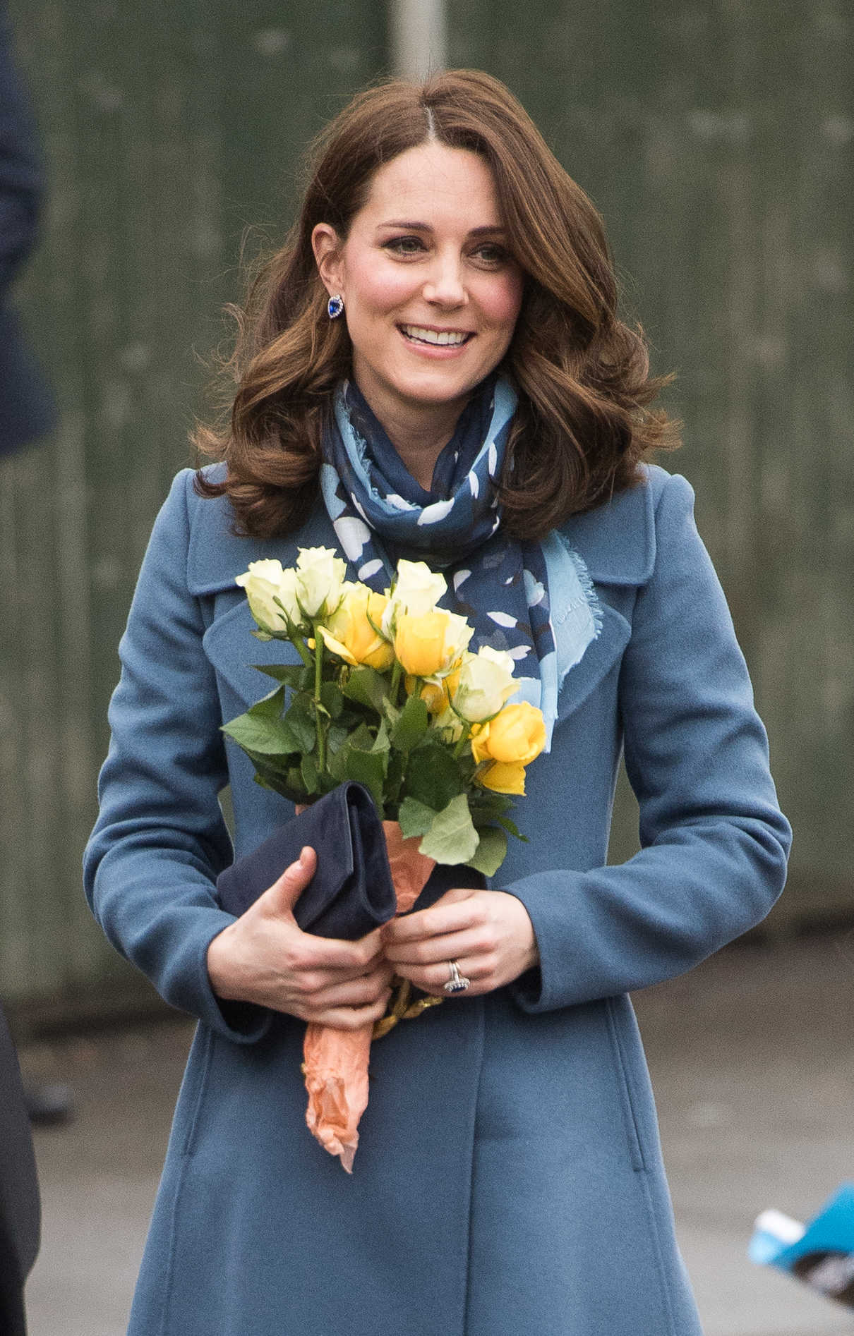 Kate Middleton Visits Roe Green Junior School in London 01/24/2018-5