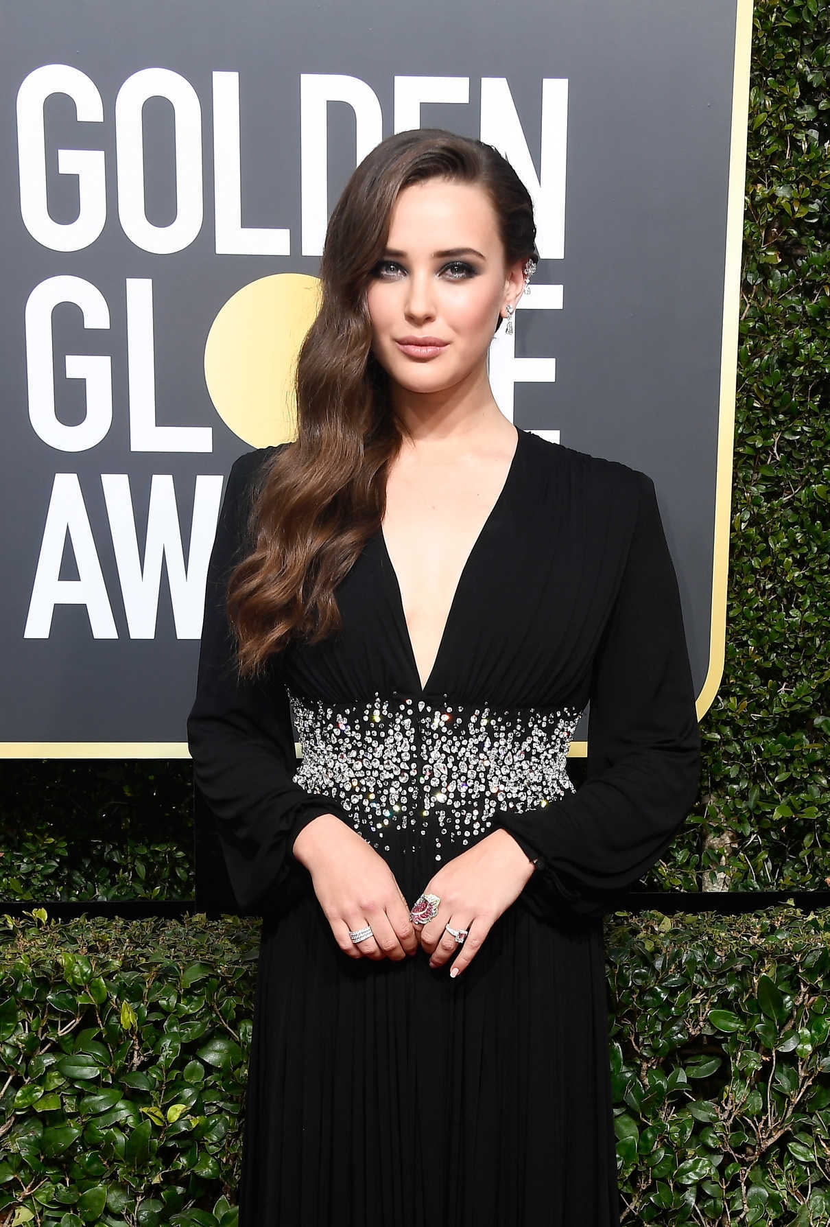 Katherine Langford at the 75th Annual Golden Globe Awards in Beverly Hills 01/07/2018-4