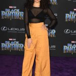 Kayla Maisonet at the Black Panther Premiere in Hollywood 01/29/2018