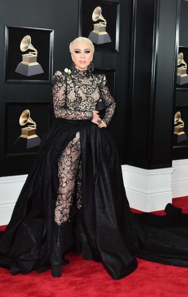 Lady Gaga at the 60th Annual Grammy Awards at Madison Square Garden in New York City 01/28/2018-1