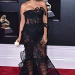 Liz Hernandez at the 60th Annual Grammy Awards at Madison Square Garden in New York City 01/28/2018