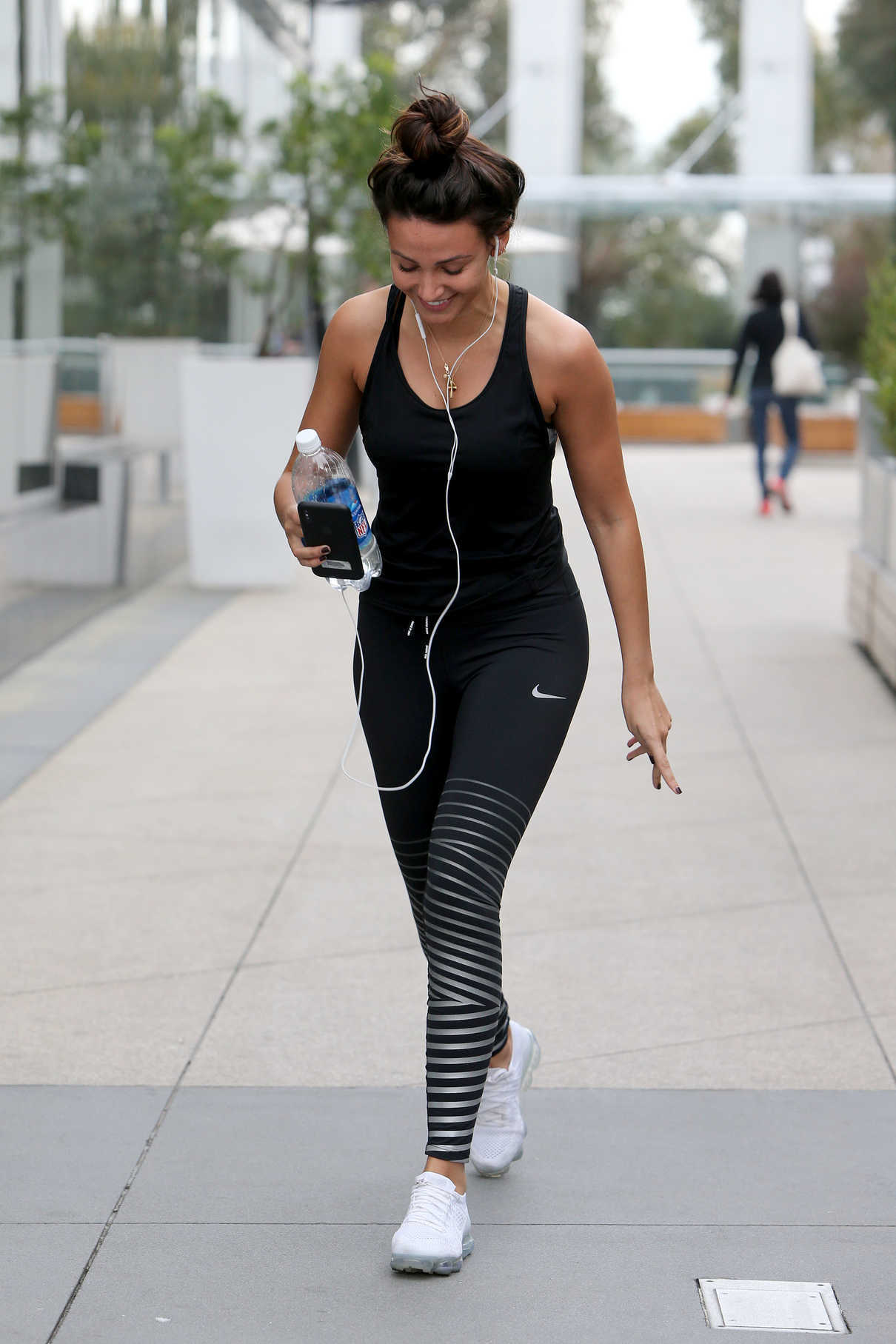 Michelle Keegan Leaves Her Gym Session in West Hollywood 01/15/2018-3