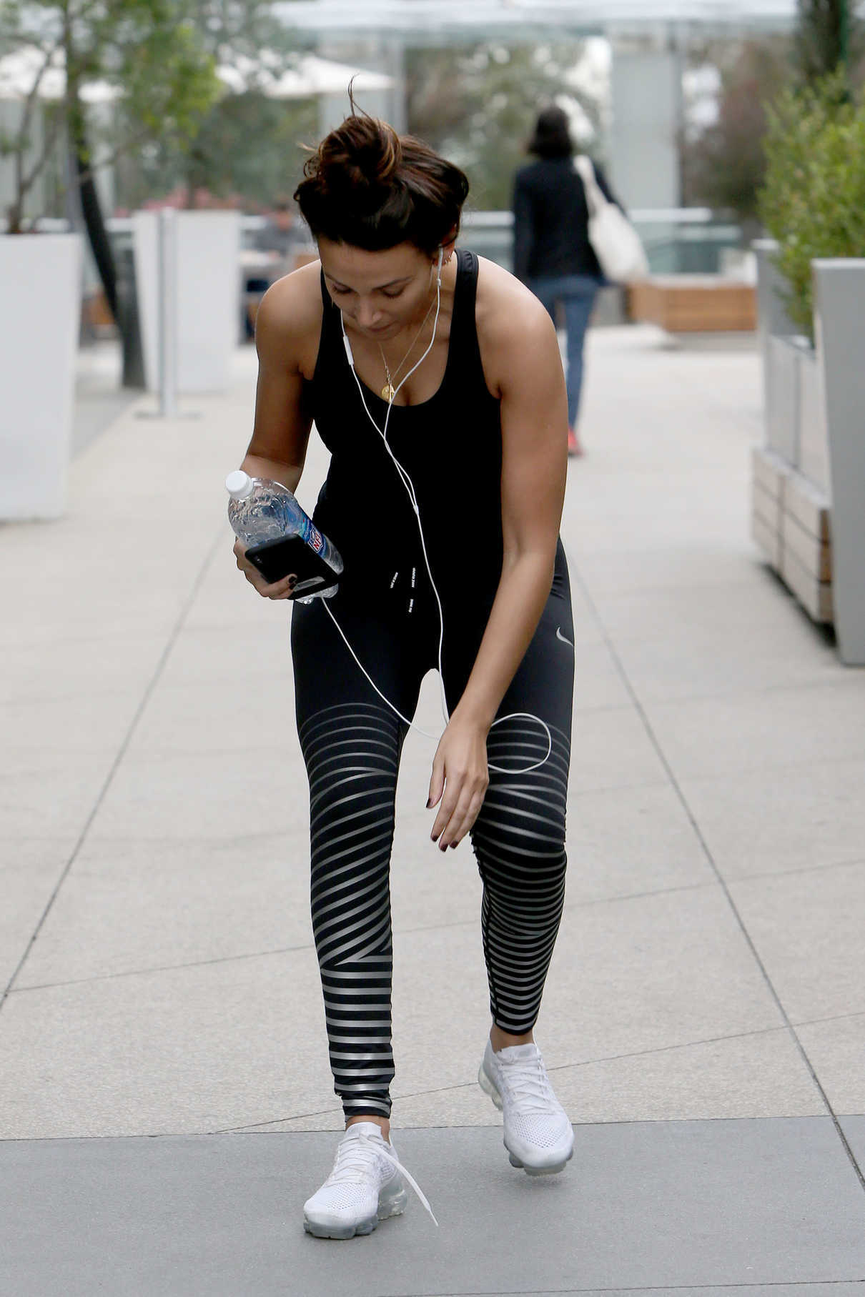 Michelle Keegan Leaves Her Gym Session in West Hollywood 01/15/2018-4