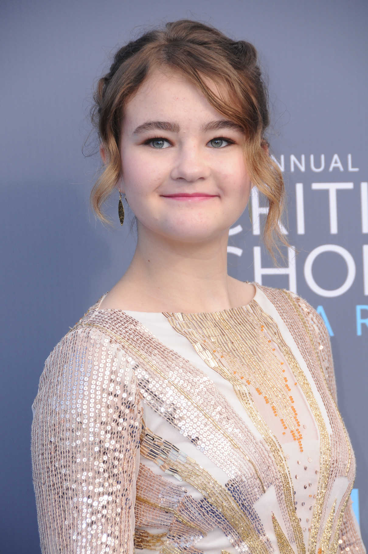 Millicent Simmonds at the 23rd Annual Critics' Choice Awards in Santa Monica 01/11/2018-4