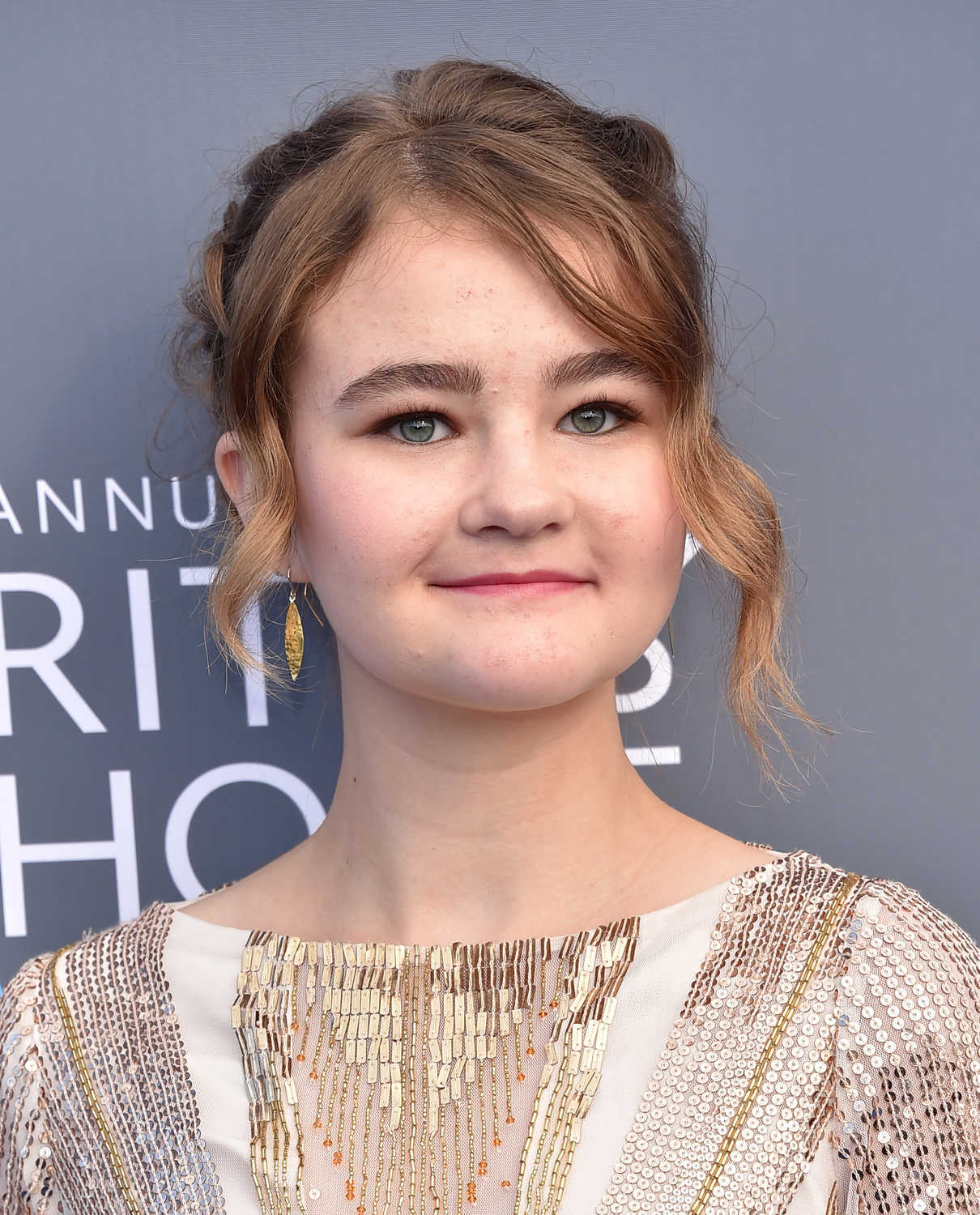 Millicent Simmonds at the 23rd Annual Critics' Choice Awards in Santa Monica 01/11/2018-5