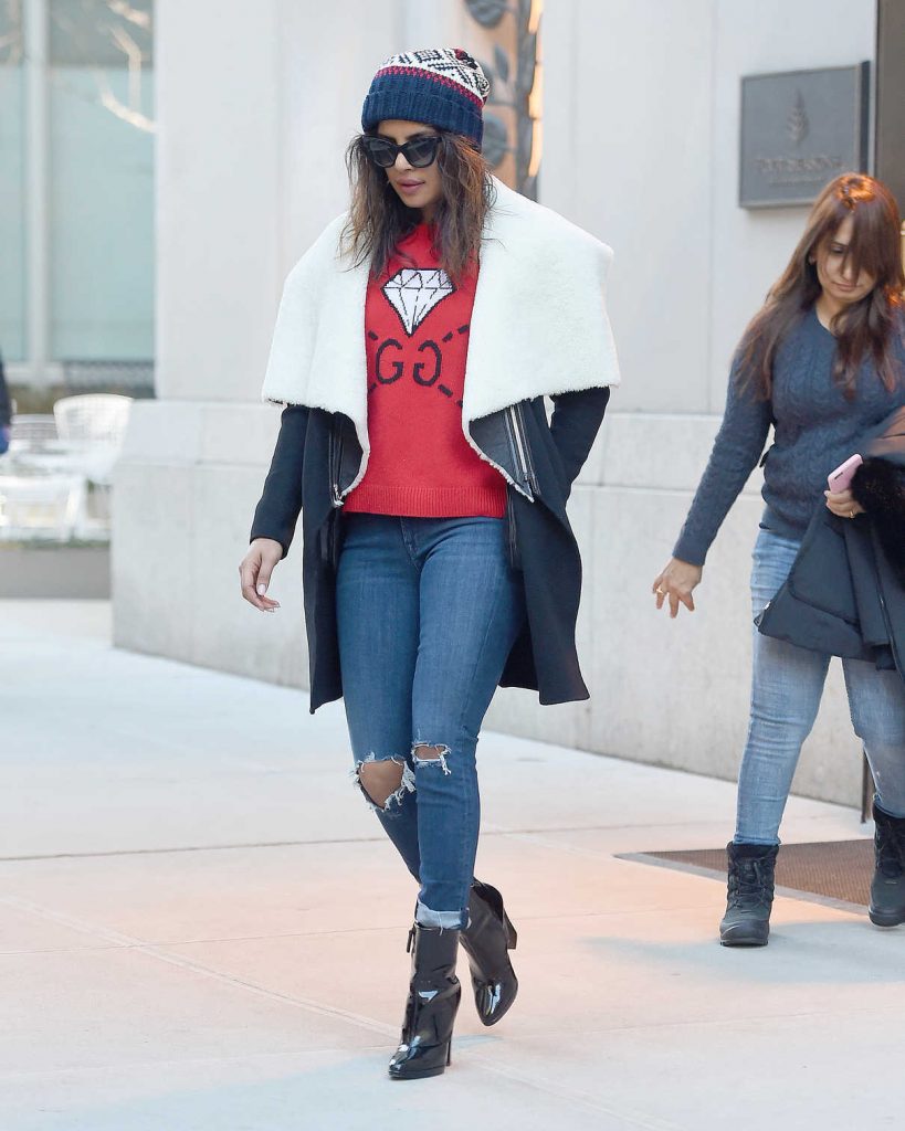 Priyanka Chopra Was Seen Out in NYC 01/25/2018-1