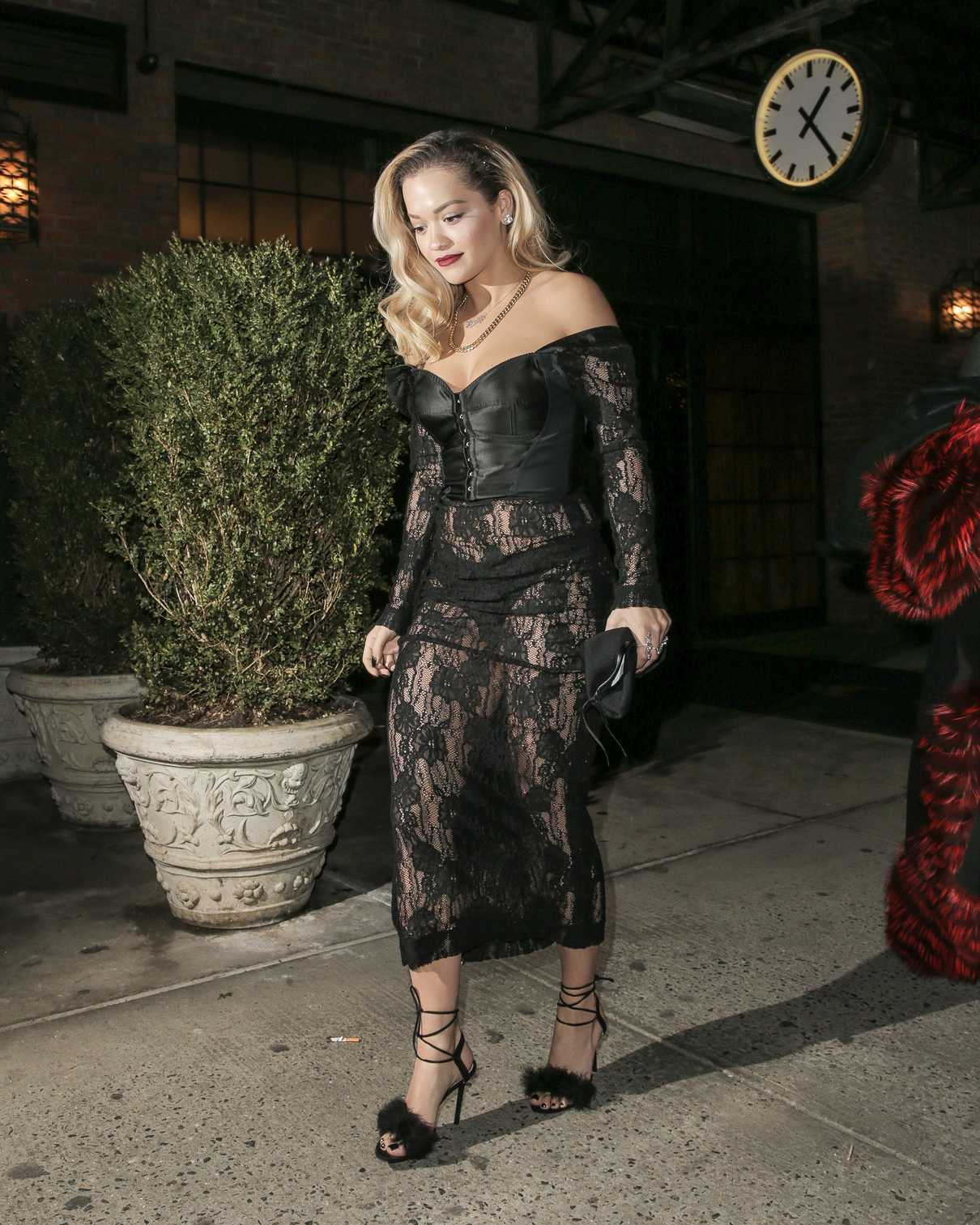 Rita Ora Leaves a Grammys After Party in NYC 01/28/2018-4