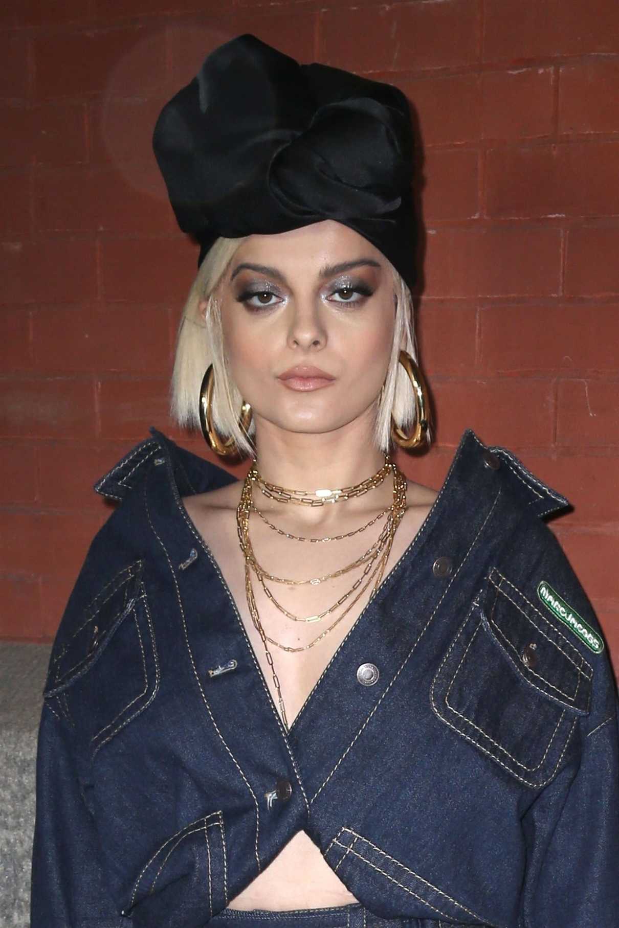 Bebe Rexha at the Marc Jacobs Fashion Show During New York Fashion Week in New York City 02/14/2018-5