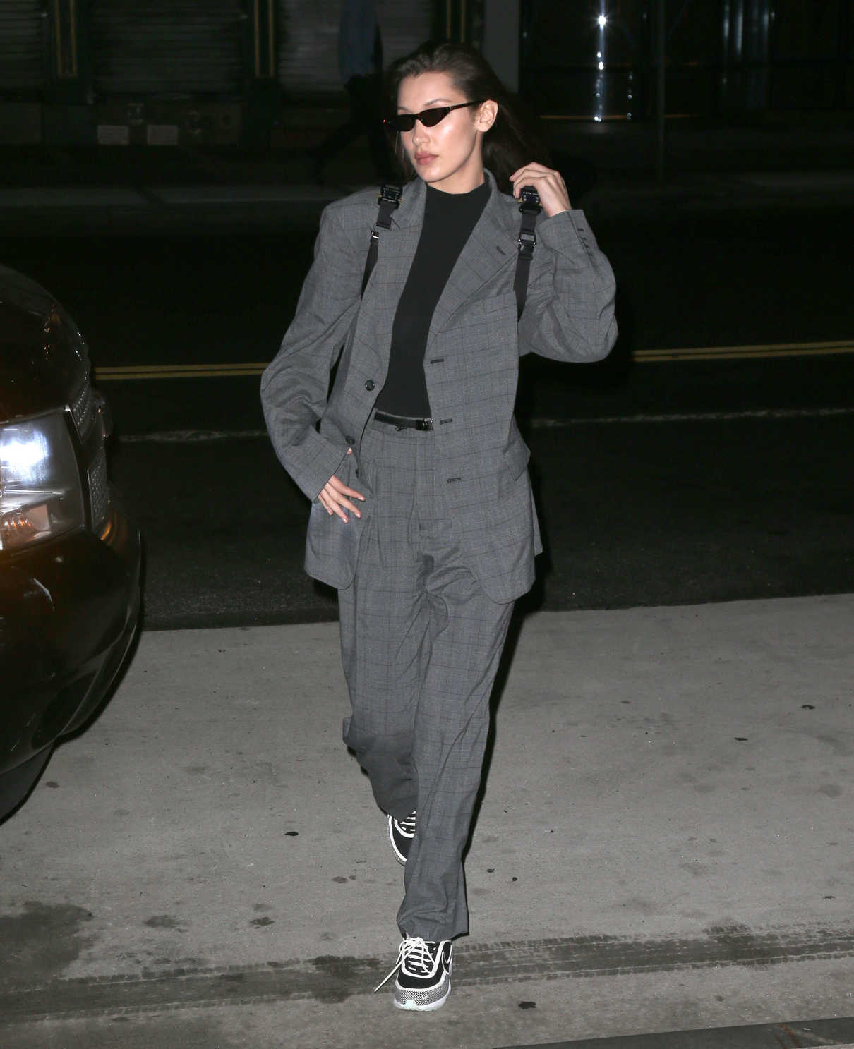 Bella Hadid Was Seen Out in NYC 02/15/2018-2