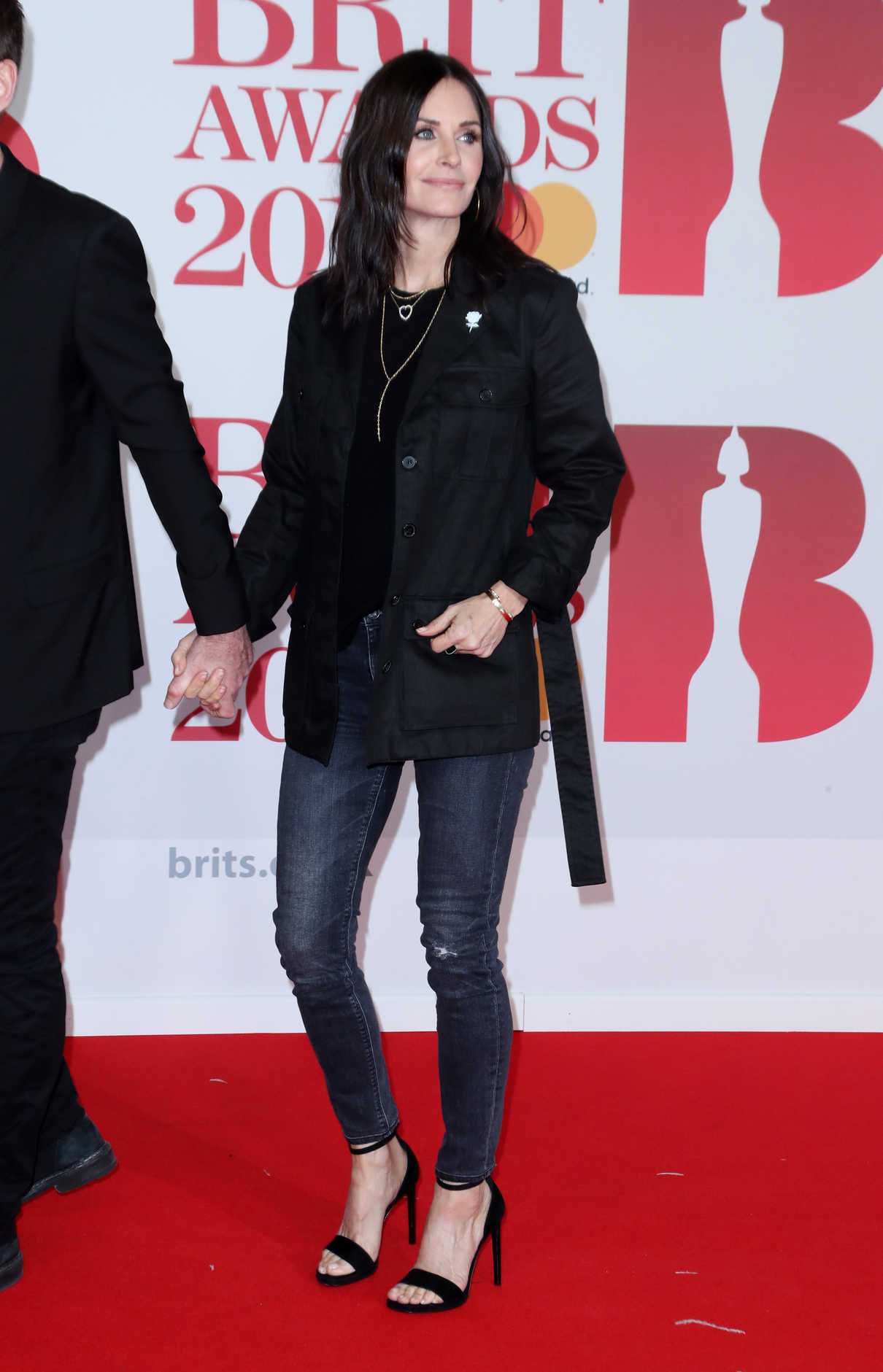Courteney Cox Attends the 2018 Brit Awards at the O2 Arena in London 02/21/2018-2