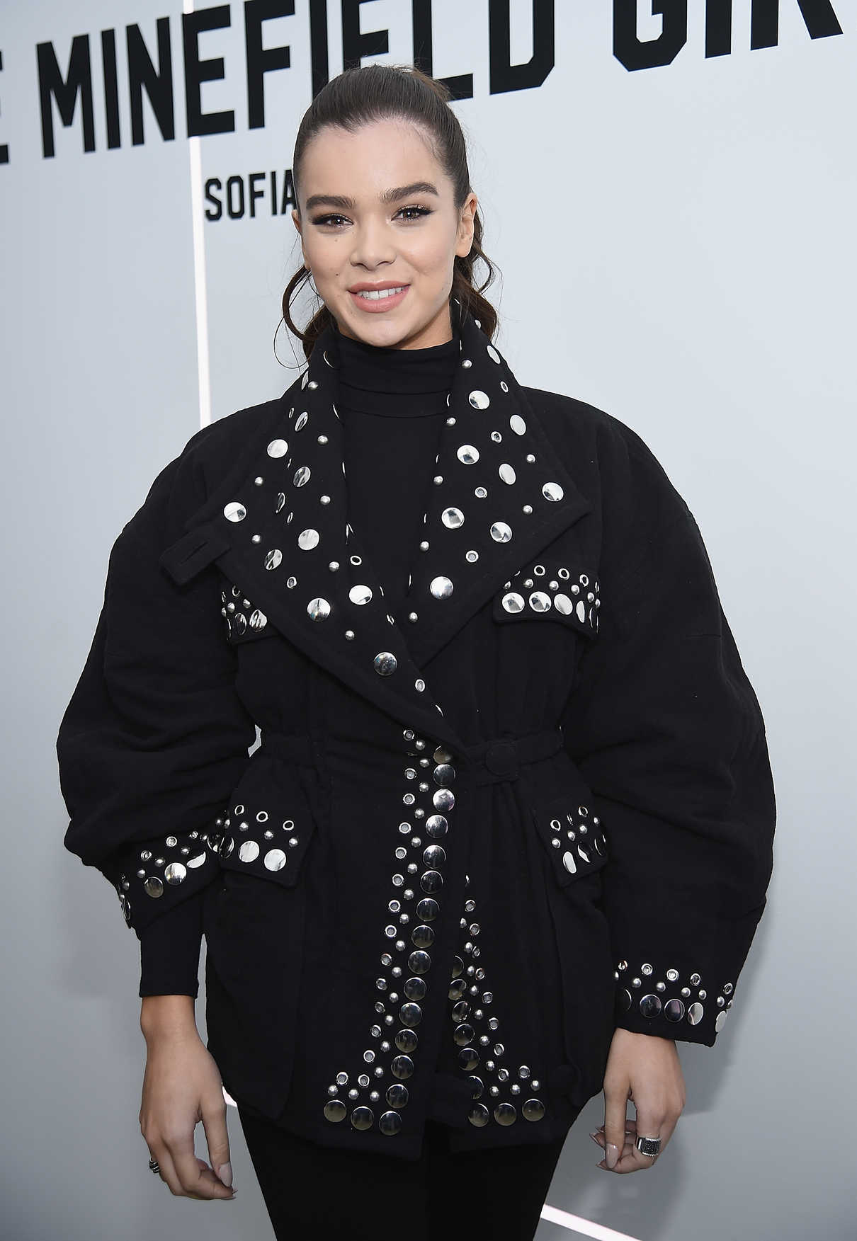 Hailee Steinfeld at The Minefield Girl Audio Visual Book Launch at Lightbox in NYC 01/31/2018-3