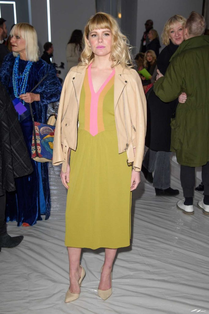 Hannah Arterton at the Jasper Conran Show During London Fashion Week in London 02/17/2018-1