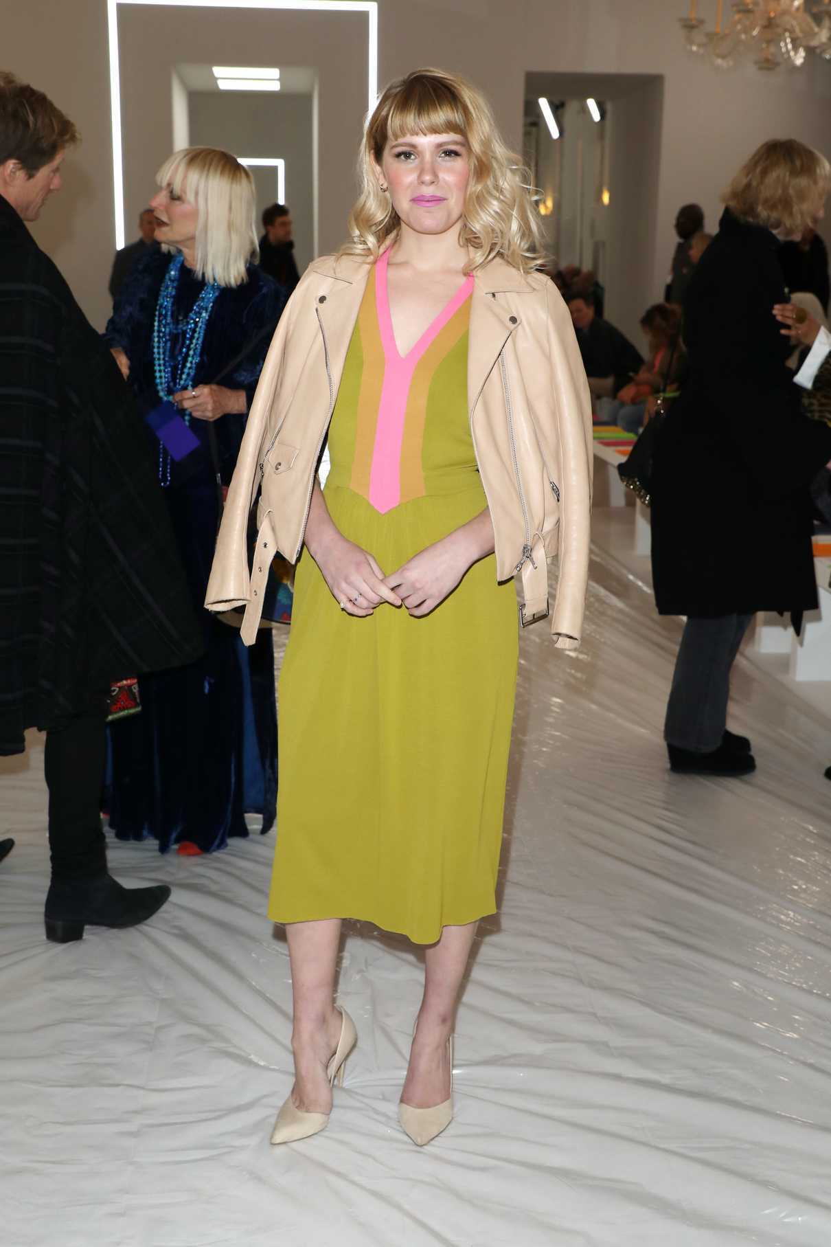 Hannah Arterton at the Jasper Conran Show During London Fashion Week in London 02/17/2018-2