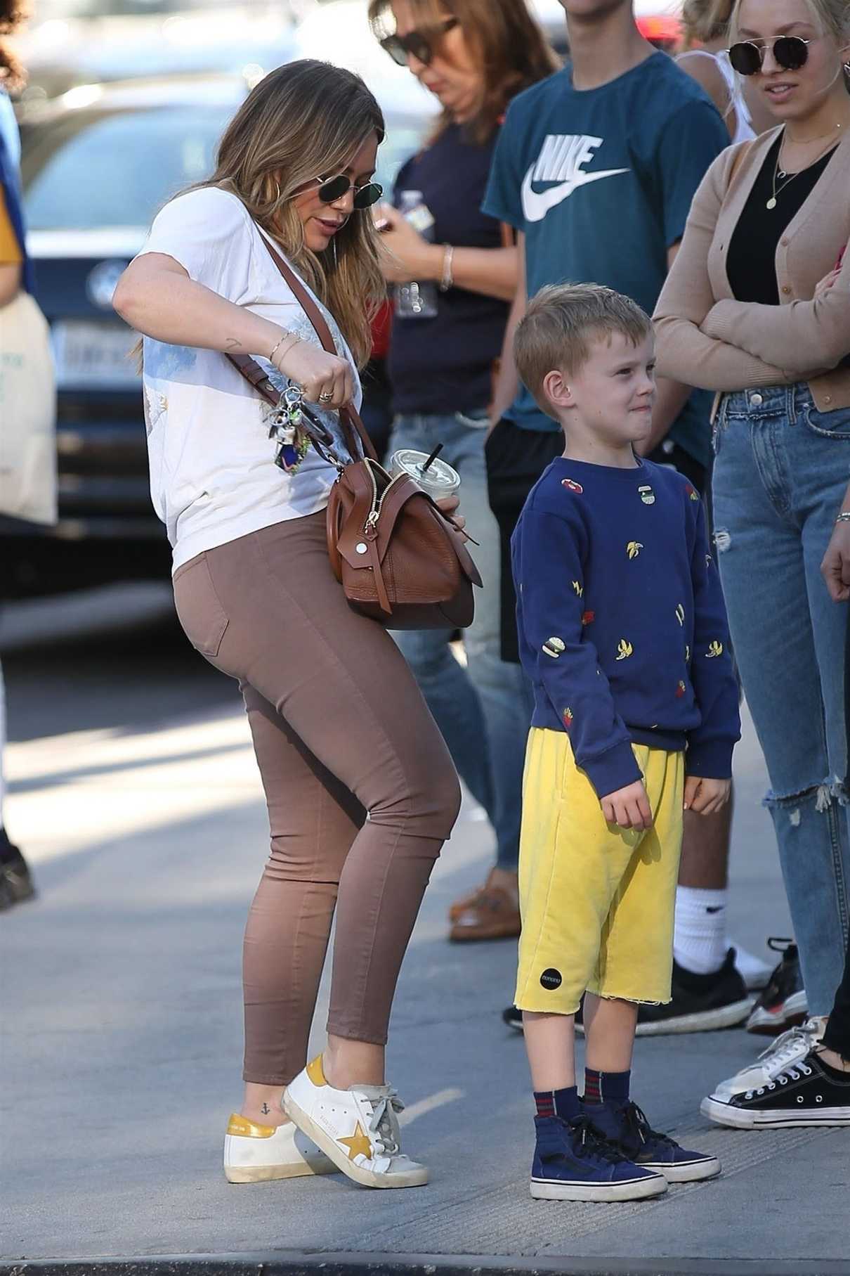 Hilary Duff Was Spotted Out in Beverly Hills with Her Son Luca Comrie 02/18/2018-3