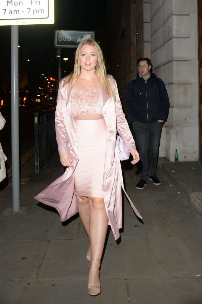 Iskra Lawrence Attends Wonderland Magazine x MTV Party During London Fashion Week in London 02/16/2018-3