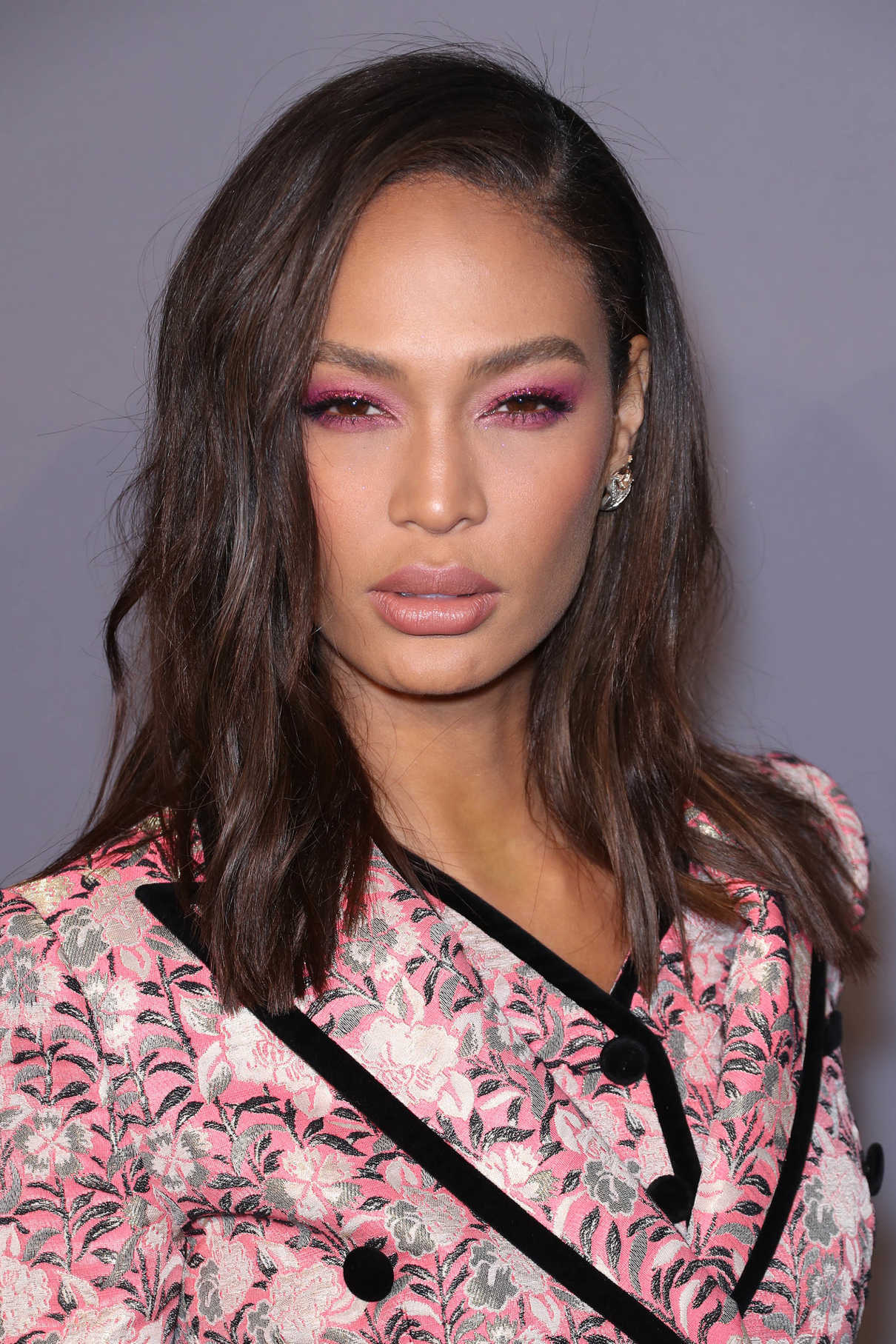 Joan Smalls at 2018 amfAR Gala New York at Cipriani Wall Street in New York City 02/07/2018-3