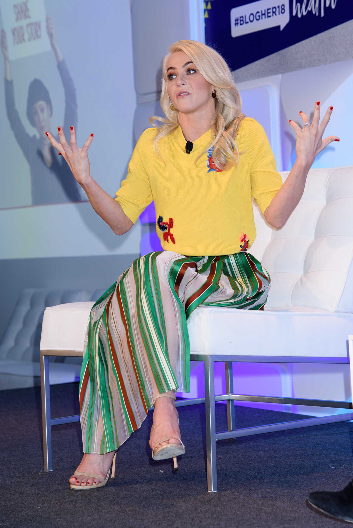 Julianne Hough at the BlogHer18 Health Conference at Tribeca Rooftop in NYC 01/31/2018-3